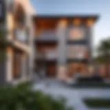 Exterior view showcasing the architectural brilliance of فندق سلس دبي