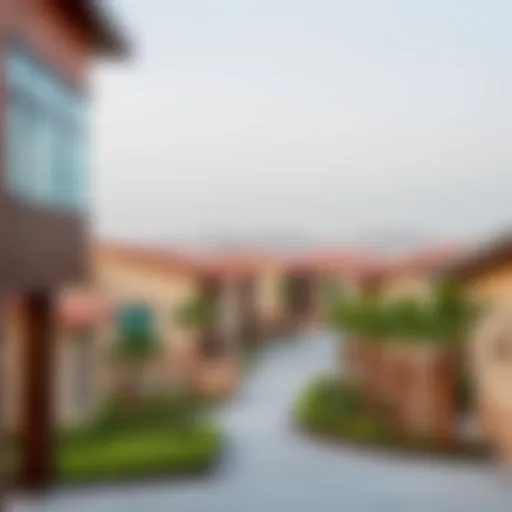 Stunning view of Acacia community showcasing modern architecture