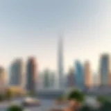 Modern Dubai skyline showcasing real estate developments