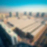 Aerial view of Aldar Square Parking showcasing the layout and structure.