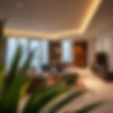 Contemporary Apartment Interior Luxurious interior of a contemporary apartment in Amber Studio City