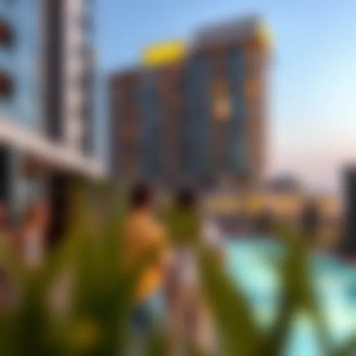 Investment Insights at Aura Sky Pool Investors discussing opportunities at Aura Sky Pool