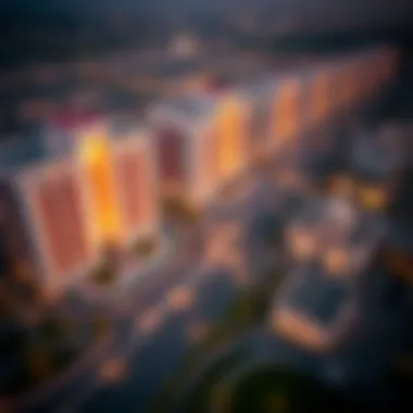 Aerial view of upcoming residential developments in Barakat Nad Al Hamar.