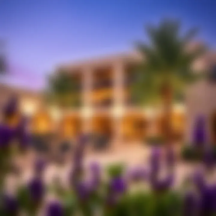 Vibrant community spaces at Binghatti Lavender