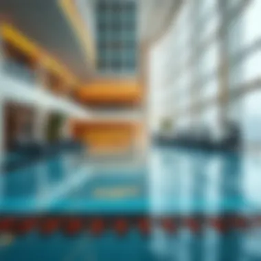 Amenities in Boulevard Tower State-of-the-art amenities available in Boulevard Tower, including pool and fitness center