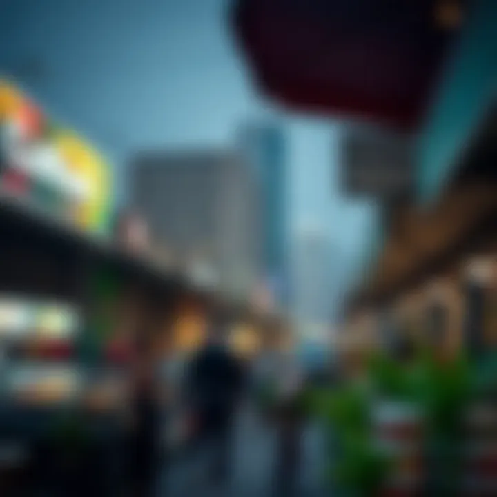 Local market view showcasing Deira's community