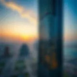 Aerial view of Centurion Tower showcasing its architectural elegance