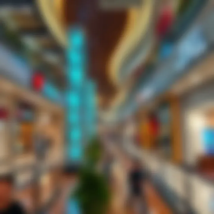 Vibrant retail spaces within City Mall filled with diverse shopping options