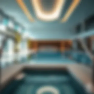 Exclusive Amenities at Clearpoint by Emaar Amenities offered at Clearpoint including pool and fitness center