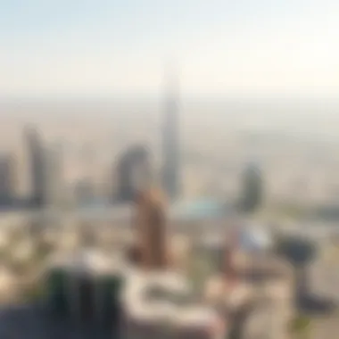 Breathtaking Views from Clearpoint Panoramic view of the Dubai skyline from Clearpoint