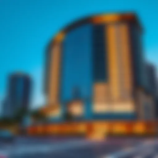 Stunning facade of Clearpoint by Emaar showcasing modern architecture