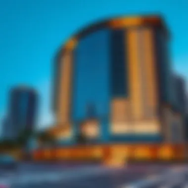 Modern Architectural Marvel of Clearpoint Stunning facade of Clearpoint by Emaar showcasing modern architecture