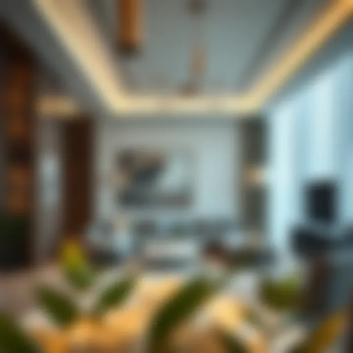 Elegant Interiors of Clearpoint Residences Luxurious interior design of a residential unit in Clearpoint