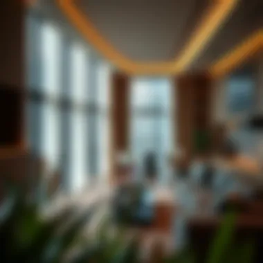 Luxury apartment interior reflecting contemporary design