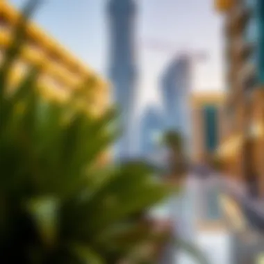 Map highlighting prime locations of Al Ghurair studio rentals