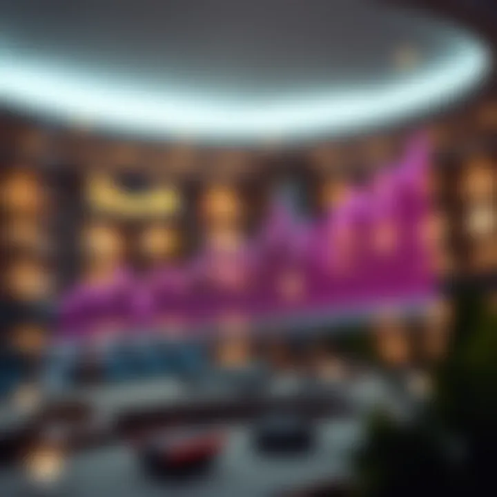 Currency Fluctuation Trends Graph depicting currency fluctuations over time