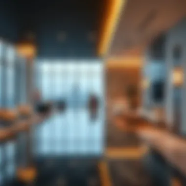 Interior amenities highlighting luxury and comfort in Dania Building Four