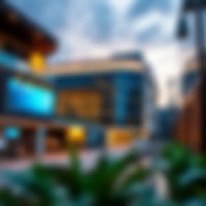 Vibrant business community scene at the Diamond Business Center