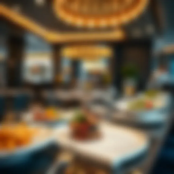 Exquisite Gourmet Offerings Gourmet dishes showcased at a local restaurant