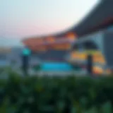 View of Dubai Sports City showcasing its stunning architecture and sports facilities