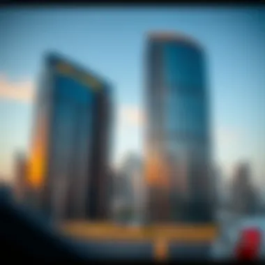 JLT Tower: A Marvel of Modern Architecture Stunning exterior view of JLT Tower reflecting the skyline