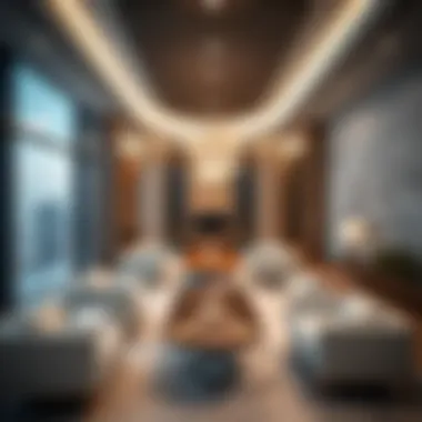 Sophisticated Office Environments at JLT Tower Interior shot highlighting luxurious office spaces in JLT Tower