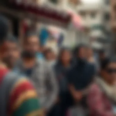 Diverse cultural representation in Dubai