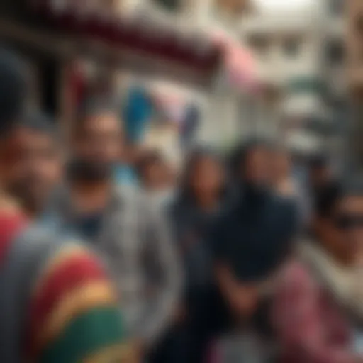 Diverse cultural representation in Dubai