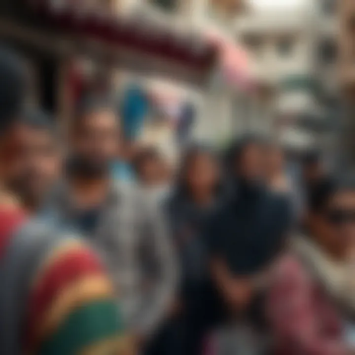 Diverse cultural representation in Dubai