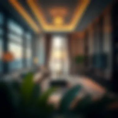 Luxury Living on Al Reem Island Luxurious residential apartment interiors