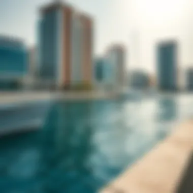 Serene waterfront view of Al Reem Island
