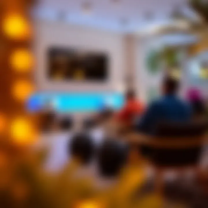 Tourists enjoying leisure activities in Dubai