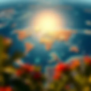 Map layout of the World Islands project illustrating individual islands