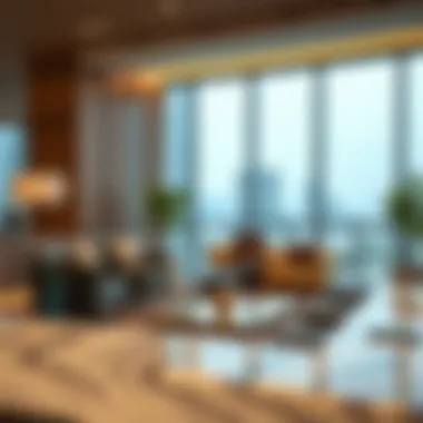 Luxurious amenities offered at Azizi Office