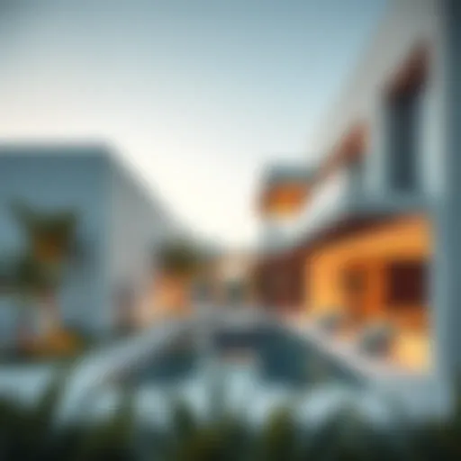 Architectural design of Binghatti House showcasing modern aesthetics