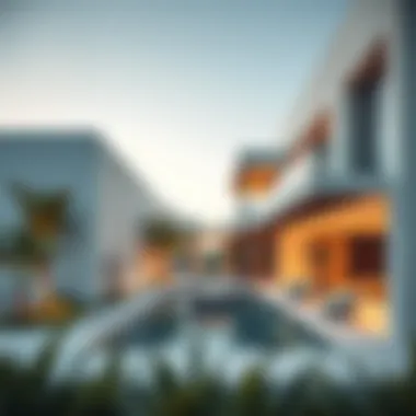 Modern Aesthetics of Binghatti House Architectural design of Binghatti House showcasing modern aesthetics