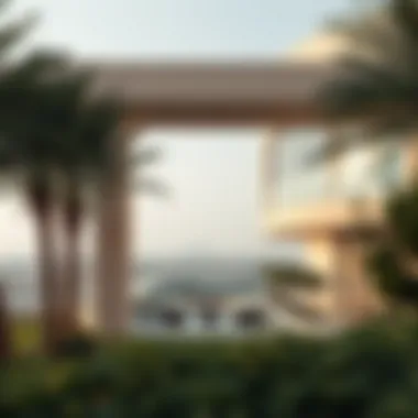 Surroundings of Binghatti House in JVC View of Jumeirah Village Circle surrounding Binghatti House