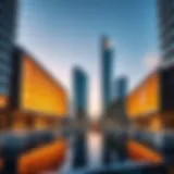 Stunning view of Crystal Business Center's architecture