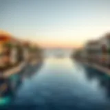 Stunning waterfront view of Damac Marbella showcasing luxury residences