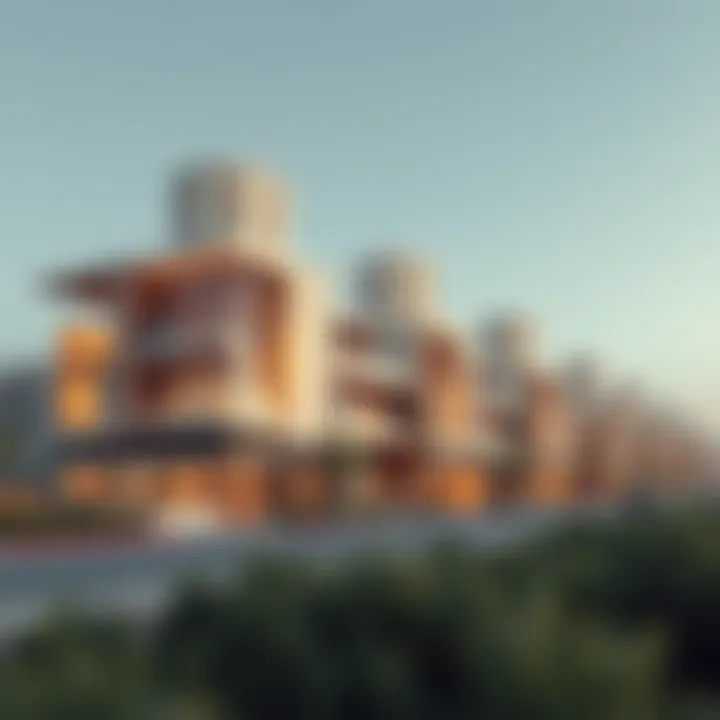 Innovative architectural design of luxury residences in Damac Maritime City