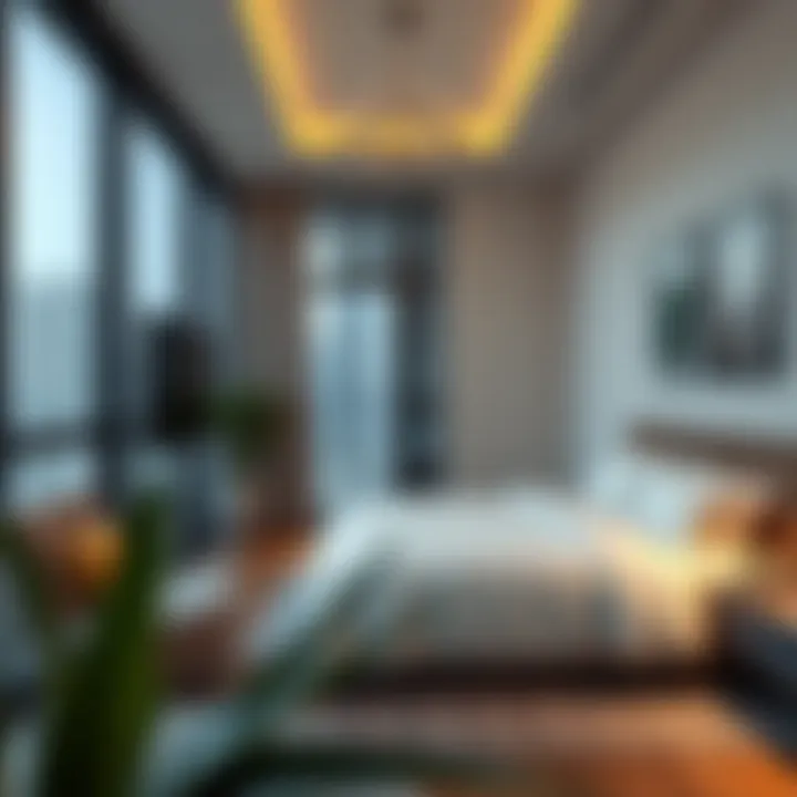 Modern Studio Apartment Interior Modern studio apartment interior in Deira