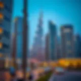 Stunning skyline of Dubai showcasing modern architecture
