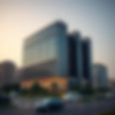 Architectural design of Emaar Business Square