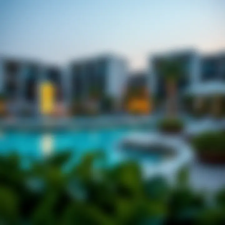 Luxurious amenities available at Expo Village Residences