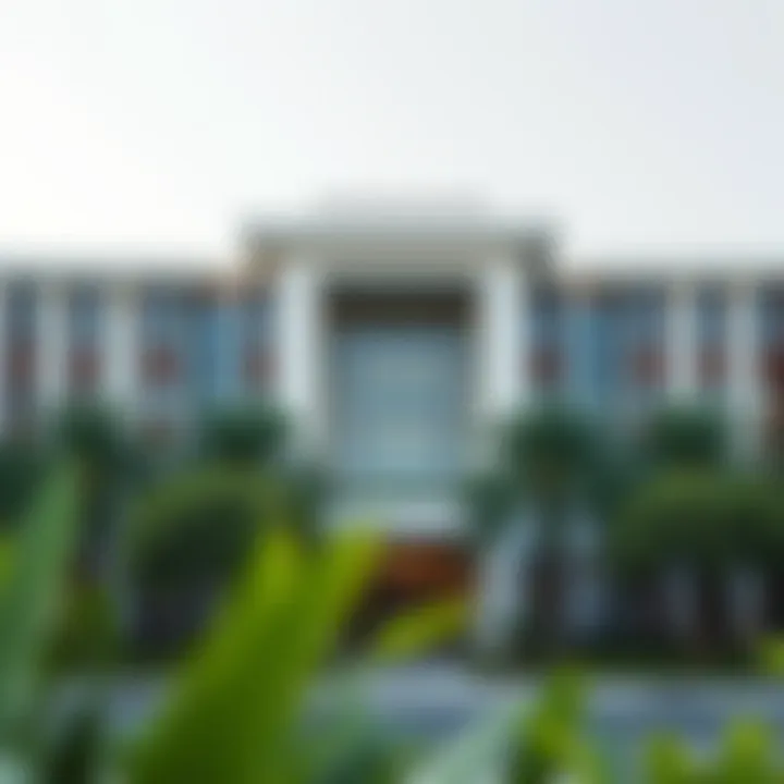 Harvard Business School Dubai campus exterior