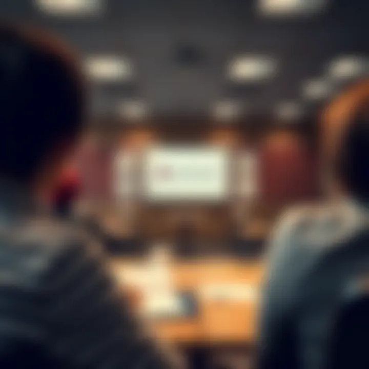 Classroom setting showcasing innovative teaching methods