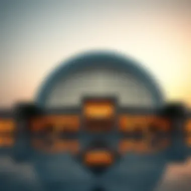 The Louvre Abu Dhabi showcasing its unique dome structure
