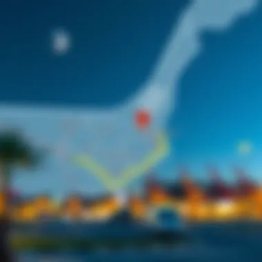 Map highlighting the strategic location of Jebel Ali Industrial Area 3 in Dubai