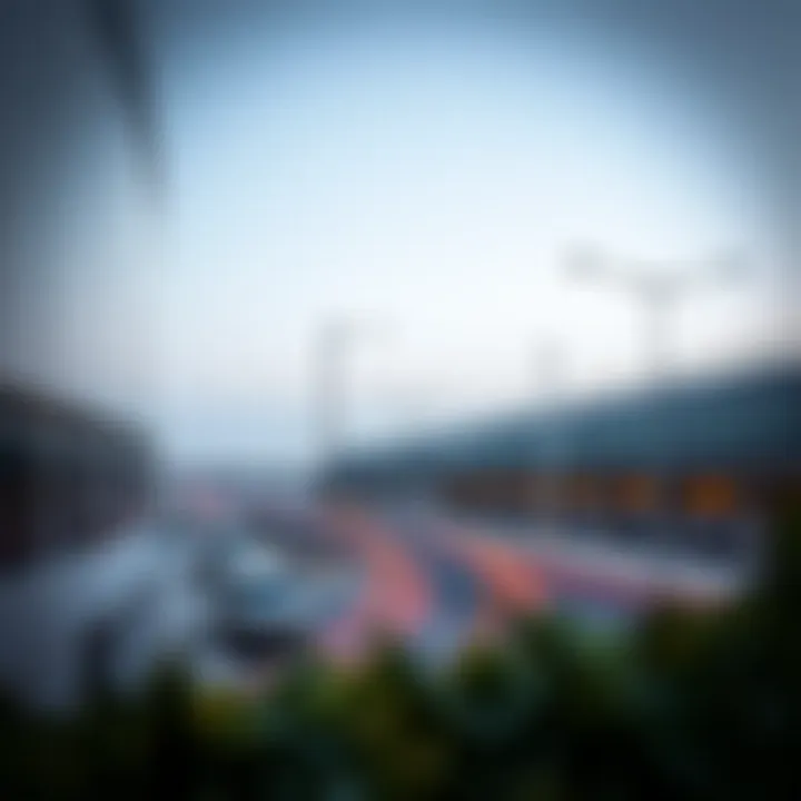 Overview of modern infrastructure within Jebel Ali Industrial Area 3