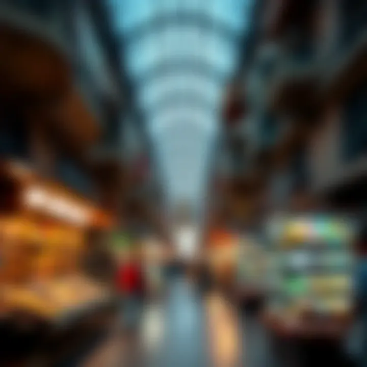 Cultural Mosaic: The Heart of Dubai's Local Markets Vibrant local market showcasing cultural diversity